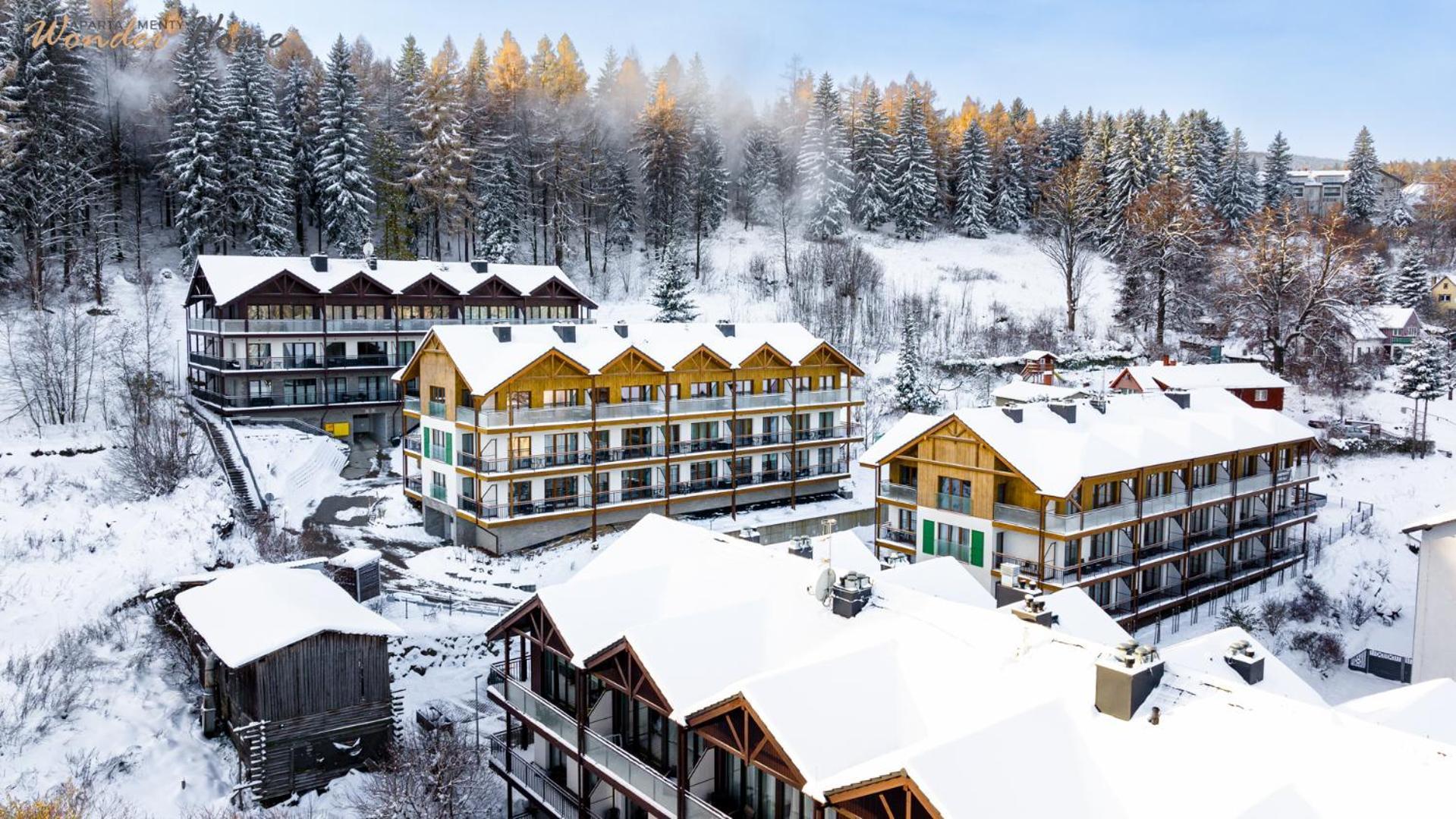 Wonder Home - Apartamenty Karpatia Resort Tuz Przy Stoku I Blisko Szlakow Turystycznych كارباش المظهر الخارجي الصورة